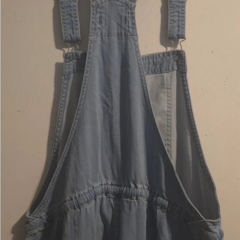 Jordache Light Blue Denim Overalls - Picture 12 of 16